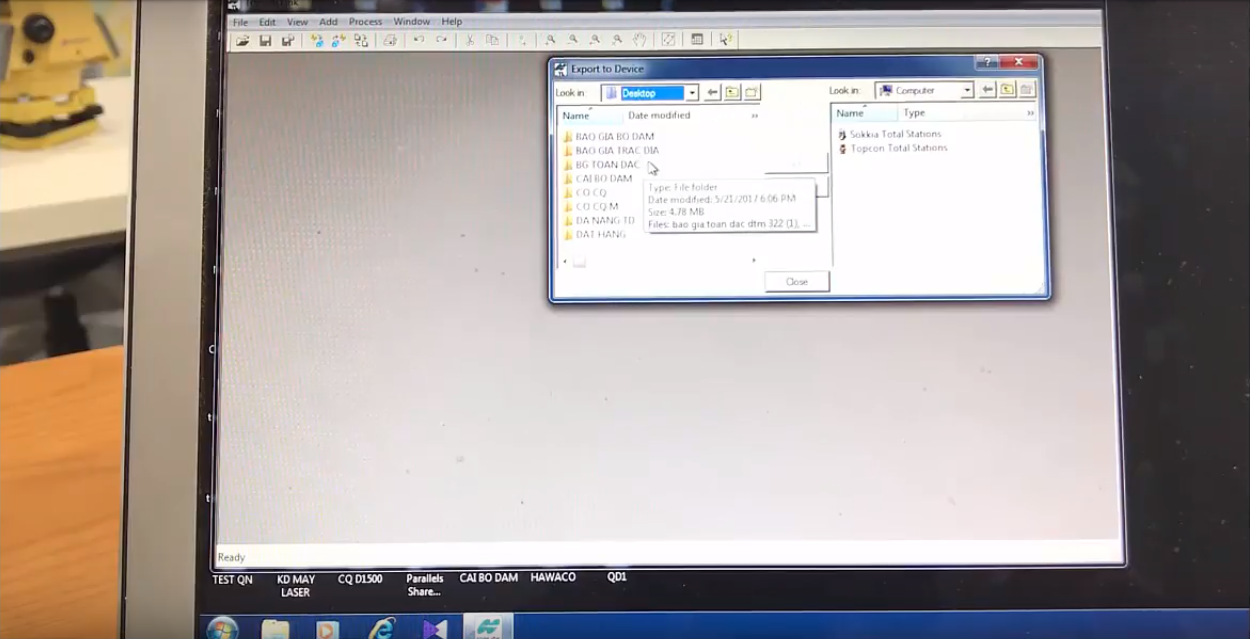 giao diện phần mềm topconlink