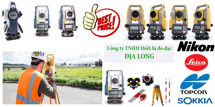 bán, cho thuê máy toàn đạc cũ tại các tỉnh miền tây