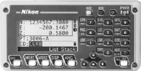 bàn phím máy toàn đạc nikon npl 522