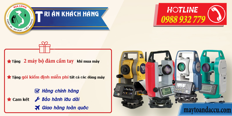 tiêu chí để mua máy toàn đạc điện tử phù hợp