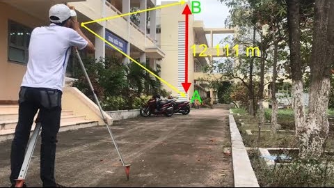 cách đo cao độ bằng máy toàn đạc điện tử