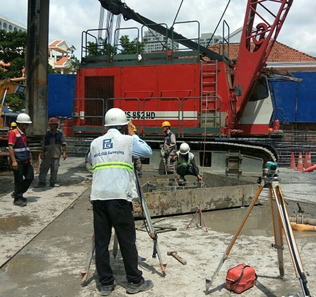 cách đo cao độ bằng máy toàn đạc điện tử