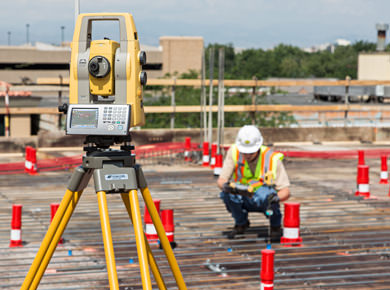 cách đo diện tích máy toàn đạc điện tử topcon