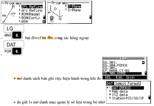 chức năng phím cứng