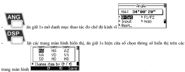 chức năng phím cứng