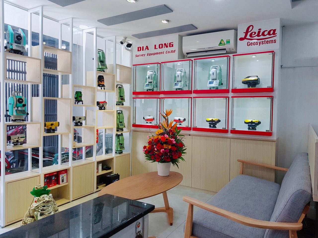 Mua máy toàn đạc giá rẻ, chất lượng tại Địa Long