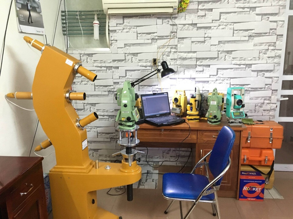 hiệu chuẩn, kiệm định máy toàn đạc lấy ngay
