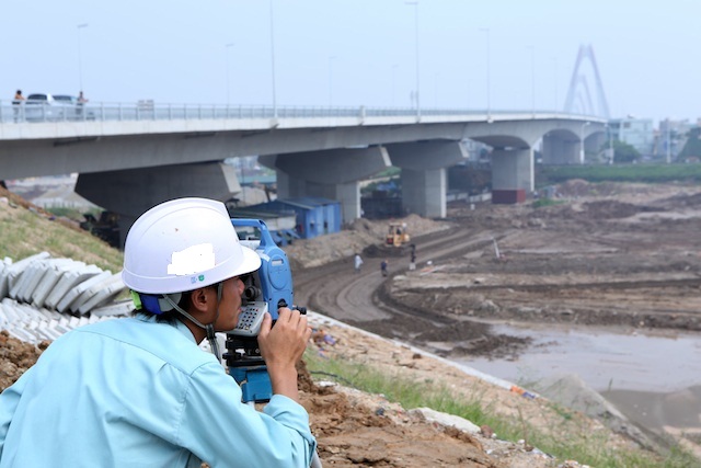 hướng dẫn đo giao hội máy toàn đạc điện tử topcon