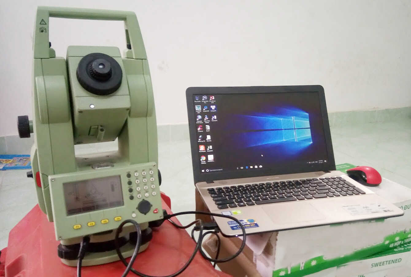 các lưu ý khi sử dụng dây cáp máy toàn đạc