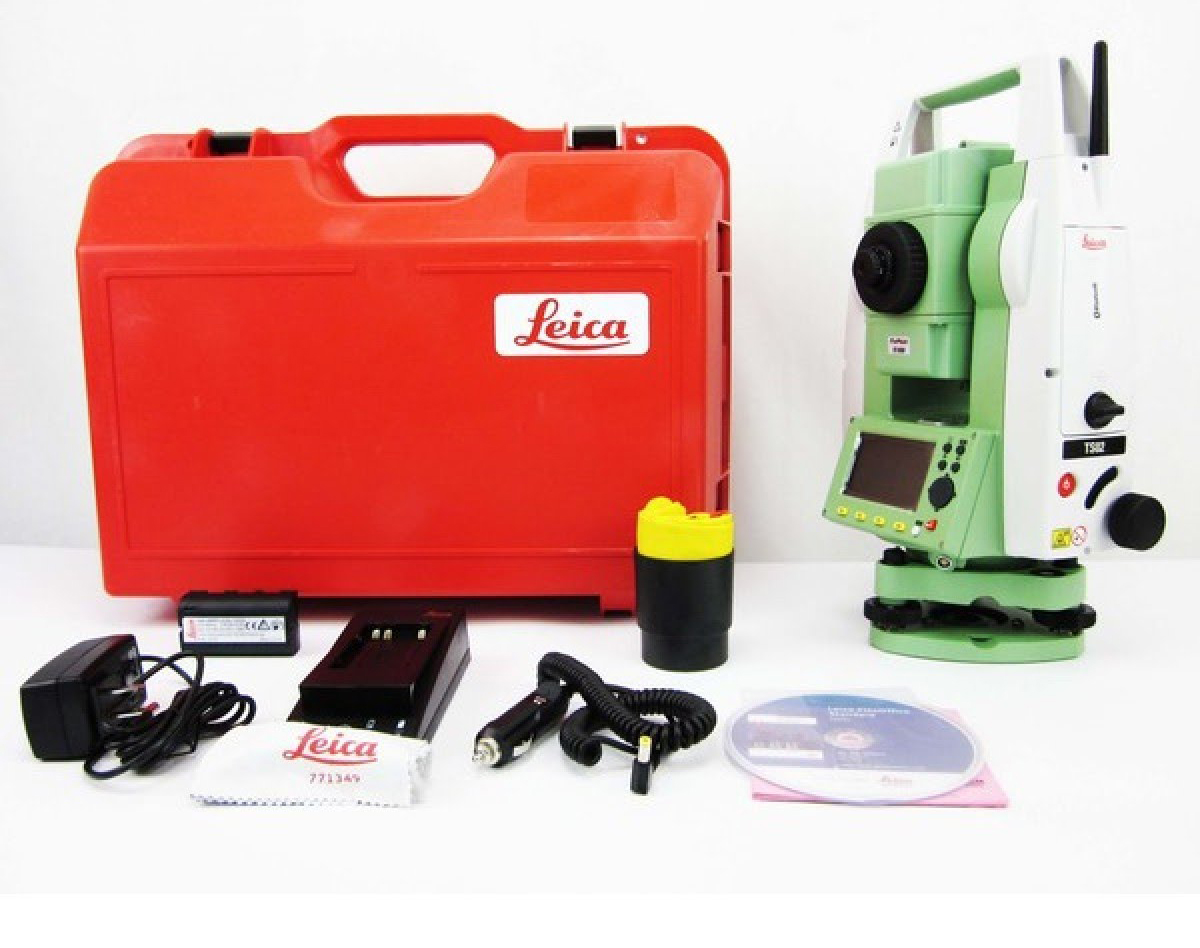 máy toàn đạc đã qua sử dụng leica ts 02