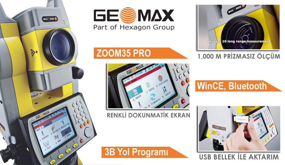 Máy toàn đạc điện tử Leica Geomax Zoom 35 Pro A10 mang đến một nền tảng tiết kiệm, linh hoạt, dễ dàng sử dụng để bạn hoàn thành công việc hiệu quả, nhanh chóng.