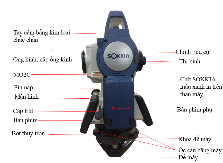Máy toàn đạc Sokkia cx 105c dễ sử dụng, độ chính xác cao, bền và đáng tin cậy, tích hợp nhiều công nghệ mới.