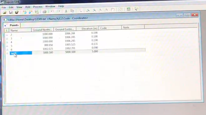 mở file notepad bằng phần mềm topcon link