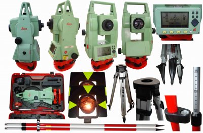 trọn bộ máy toàn đạc điện tử leica tc 405