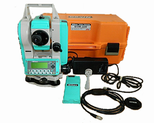 trọn bộ máy toàn đạc điện tử nikon dtm 330