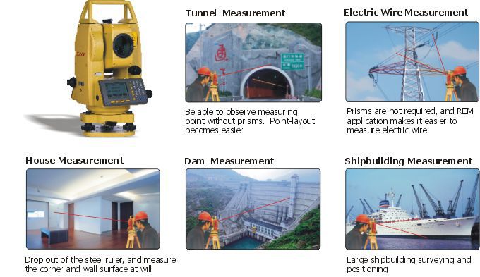 ứng dụng máy toàn đạc south nts 312 r